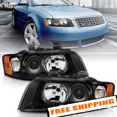 Faros proyectores negros ANZO 121528 02-05 AUDI A4 / S4 GEN2 Foto 1 de 3