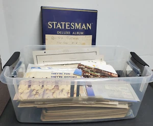 Bin of UN Mint NH Collection Up to 1990s - Many FDCs, Year Folders, Misc + More! - Picture 1 of 12