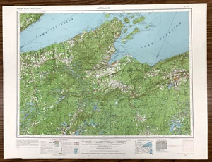Vintage Original 1:250K US Geological Survey Topographic Maps! Pick One! READ - Picture 1 of 24