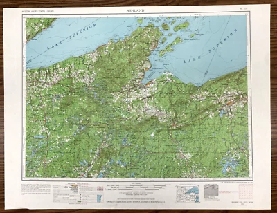 Vintage Original 1:250K US Geological Survey Topographic Maps! Pick One! READ - Image 1 of 4