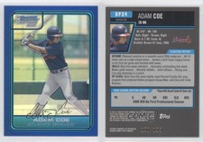 2006 Bowman Draft Chrome Picks Blue Refractor /199 Adam Coe #DP34 Rookie RC