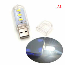 Portable Mini LED Night Light Camping Equipment USB Power 3 LED Light Chips L H8