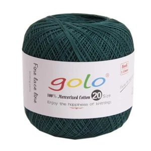 Crochet Thread Tatting Yarn for Hand Knitting Size 20 Green-899 Yarn for Tatt... - Picture 1 of 6