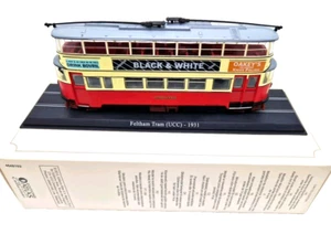 ✅Atlas 4648102 Standmodell Feltham Tram London 1931 Straßenbahn H0 1:87 #13 - Bild 1 von 5