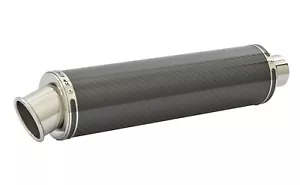 Kawasaki ZX9R E Auspuff SP Engineering Carbon Fibre rund Big Bore XL 2000-2001 - Bild 1 von 9