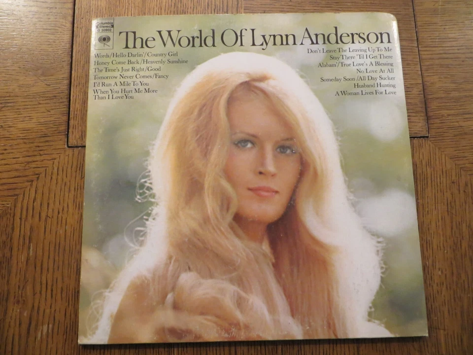 Lynn Anderson – The World Of Lynn Anderson - 1971 - Columbia G 30902 Vinyl 2xLP - Image 1 of 4