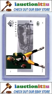 2001 SP Authentic #35 Brett Favre RAW - Picture 1 of 2