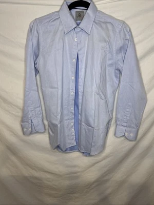 Camisa de vestir Nordstrom para niños azul claro con botones talla 16 cuello formal Foto 1 de 4