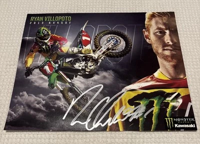 Ryan Villopoto, Supercross, Motocross, signed autographed, 8x10 Photo........... Foto 1 de 2