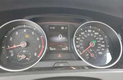 Golf GTI 2018-2019 OE velocímetro calibre clúster 76 k millas Volkswagen Foto 1 de 4