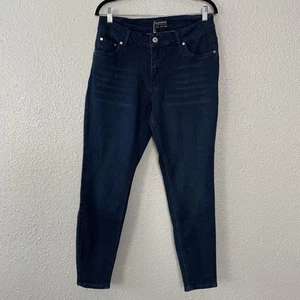 Bloomchic High Rise Curvy Dark Skinny Jeggins Jeans Gr. 14 Freizeit Stretch - Bild 1 von 8