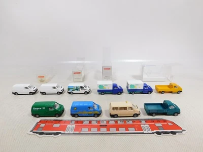 Wiking 1:87 H0 10X VW 295 Furgone 298 Trasportatore Taxi Ecc Sg/TOP #EG807-0,5 - Immagine 1 di 4