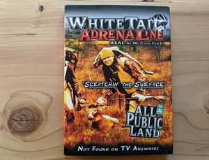 Whitetail Adrenaline: Scratchin’ The Surface DVD Public Land Deer Hunt Slipcover - Picture 1 of 4