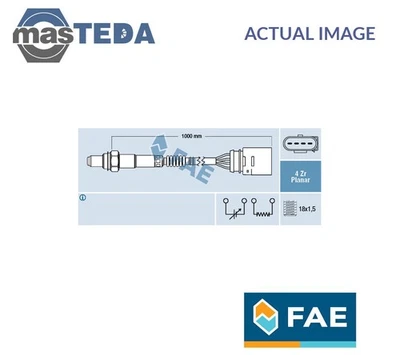 77404 LAMBDA OXYGEN O2 SENSOR RIGHT FRONT FAE FOR AUDI A3,A6,C6,8P1,8PA 2L,5L - Image 1 of 4