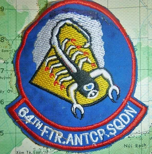 Patch - Scorpions - 64th Fighter Interceptor Sqn - USAF - Vietnam War - xxx U - Picture 1 of 2