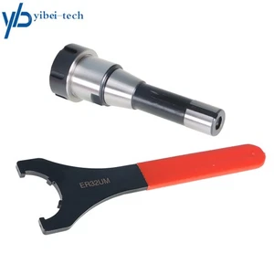 R8 ER32 7/16" Thread Collet Chuck Holder Fixed CNC Shank Machine Lathe New - Picture 1 of 12