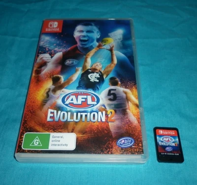 AFL Evolution 2 - Nintendo Switch Game Footy VGC (Lots of Rare Games Available) - image 1 of 4