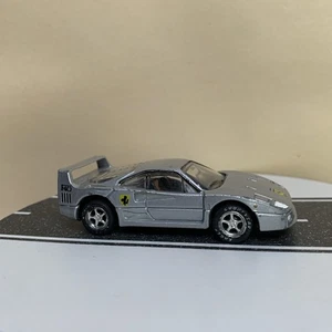 Matchbox Premiere Super Cars Collection Ferrari F40 Silver Metalflake 1:59 - Picture 1 of 12