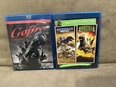 Godzilla Blu-ray Lot – Gojira (1954) + Godzilla Tokyo S.O.S. & Final Wars (Toho) - Image 1 of 3