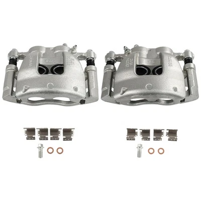 Pinzas de freno de disco delanteras con par de soportes para Ford Transit 150 250 350 2015-2019 Foto 1 de 4