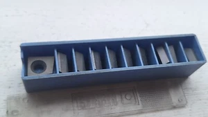10 Hertel carbide inserts 4.21501R663 KM1 ( Kennametal fix perfect 4.21501 R663 - Picture 1 of 2