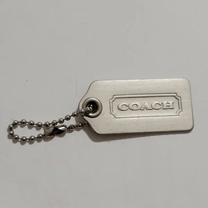 Coach Dog Tag - Keychain - Charm - Picture 1 of 4