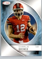 2023 Sage Draft Low Series Pre-Draft Base or Silver Football Card Pick From List