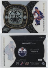 2011-12 Black Diamond All-Time Greats Stanley Cup Championship Rings Paul Coffey