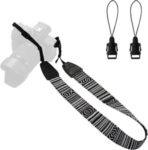 WANBY Camera Strap Canvas Neck Shoulder Strap with Quick Release Buckles - Picture 1 of 12