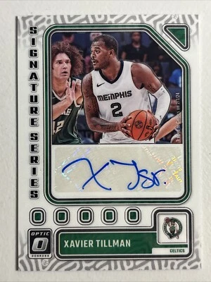 2023-24 Panini Donruss Optic Xavier Tillman Signature Series Autograph - Celtics - Image 1 of 2