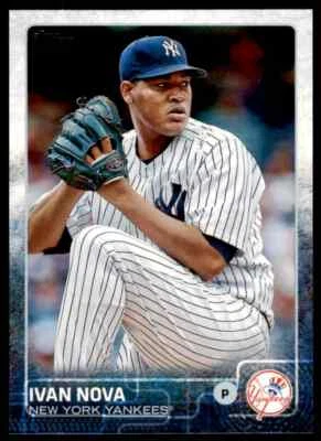 2015 Topps Series 2 Ivan Nova #382 New York Yankees - Image 1 of 2