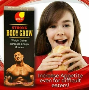 Herbal Strong Body Grow Tonic | Appetitbooster | Gewichtszunahme & Wachstum 225ML + FS - Bild 1 von 9