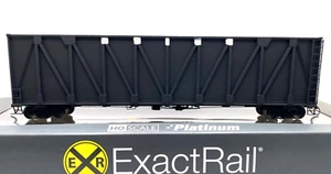 HO EXACTRAIL EP-80107-2 GUNDERSON 7466 WOOD CHIP GONDOLA UNDECORATED PAINTED - Picture 1 of 2