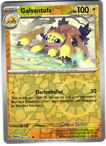 Galvantula Reverse Holo 65/182 Pokemon SV: Paradox Rift - Bild 1 von 3