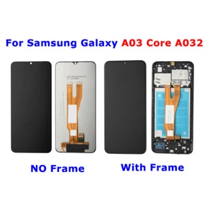 New For Samsung Galaxy A03 Core SM-A032 LCD Display Touch Screen Digitizer±Frame - Picture 1 of 14