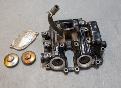 Yamaha XT550 Cylinder Head Cover & Rocker Arms - Image 1 of 4