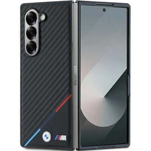 Handyhülle für Galaxy Z Fold6 BMW Case Cover Schutz Hülle Tasche Etui Schwarz - Zdjęcie 1 z 7