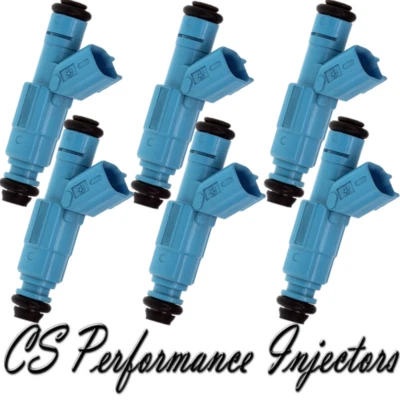 Juego de inyectores de combustible Bosch OEM (6) para Dodge Ram 1500 2002-2003 3,7 L V6 02 03 Foto 1 de 4