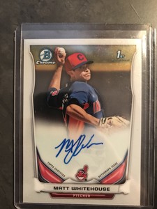 2014 Bowman Chrome Matt Whitehouse Auto BCAP-MW