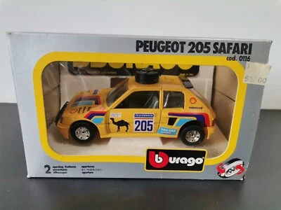 BURAGO 1/24 PEUGEOT 205 SAFARI - Immagine 1 di 4