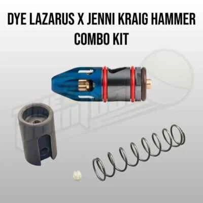 ANGRY PAINTBALL Dye Lazarus Valve X Angry Jenni Craig Autococker Hammer Combo Kit - WGP / Sniper
