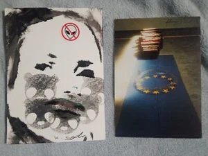 Prof. Klaus Staeck Heidelberg Germany Mail Art Visual Poetry - Picture 1 of 3