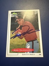 1991 Classic Best Mark Dalesandro #259 Authentic Autographed Quad City Angels