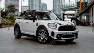 Mini Cooper SE Countryman All4 2021 High Res Wanddeko Druck Foto Poster - Bild 1 von 1