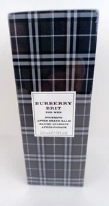 BURBERRY BRIT PARA HOMBRE BÁLSAMO CALMANTE PARA DESPUÉS DEL AFEITADO 150 ml NUEVO/LÁMINA - Imagen 1 de 3