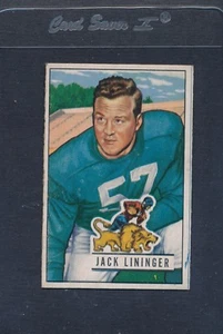 1951 Bowman #135 Jack Lininger Lions EX *385 - Picture 1 of 1