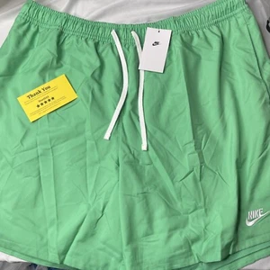 Nike Shorts Mens 3XL Sportswear Woven Lined Flow DM6829-363 Green Workout Train - Picture 1 of 8