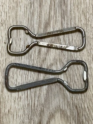 Abridor de botellas de cerveza Lone Star & Olympia Texas San Antonio TX abridor de llaves de bar Foto 1 de 4