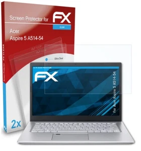 atFoliX 2x Screen Protector voor Acer Aspire 5 A514-54 duidelijk - Afbeelding 1 van 9