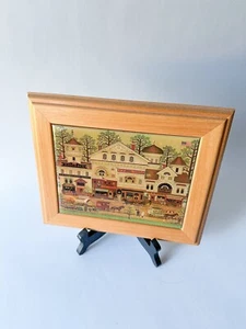 Charles Wysocki Georginas Country Creations gerahmte Wandkunst Plakette - NUR - Bild 1 von 6